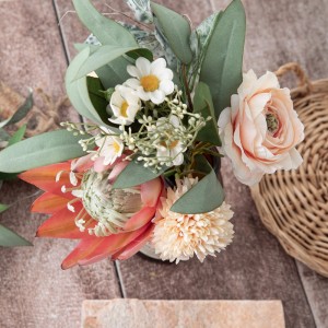 DY1-5368 Buket Bunga Buatan Ranunculus Laris Centerpieces Pernikahan