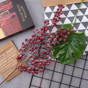 DY1-5476 Artificial Flower Berry Julebær Hot Selger Bryllup Centerpieces