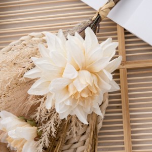 DY1-5508 دسته گل مصنوعی دالیا کارخانه فروش مستقیم لوازم عروسی