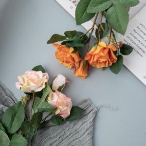 DY1-5718 Τεχνητό λουλούδι τριαντάφυλλο Υψηλής ποιότητας σκηνικό τοίχου λουλουδιών