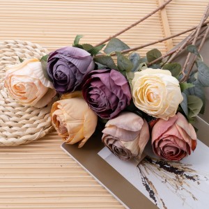 MW55734 Kunstbloem Rose Factory Directe verkoop zijden bloemen