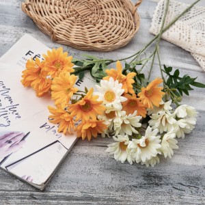 CL51534 Flor Artificial Crisantemo Salvaje Venta Caliente Suministro de Boda Decoración de Boda