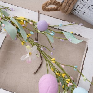 CL55513 függő sorozat húsvéti tojásgyár közvetlen értékesítése dekoratív virágok és növények