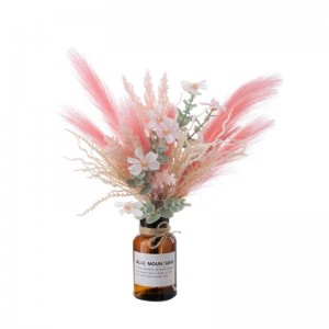 CF01673 وصل حديثًا زهور اصطناعية مصنوعة يدويًا من نسيج الحرير والزهور البرية والبلاستيك Astilbe لديكور الزفاف