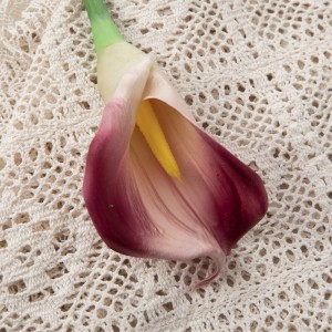 MW08505 Արհեստական ​​ծաղիկ Calla lily Նոր դիզայն պարտեզի հարսանեկան ձևավորում
