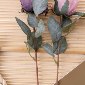 MW55732 Вештачки цветни рози на големо за свадбени централи