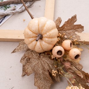 CL54652 Artificial Flower Plant Pumpkin Realistic Wedding Supplies