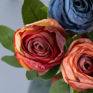 MW31508 कृत्रिम फूल गुलाब उच्च गुणस्तरको बगैचा विवाह सजावट