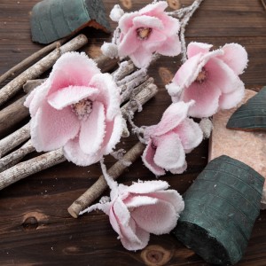DY1-4573 Flower Artificial Magnolia Babban ingancin furen ado