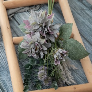 DY1-5327 Artificial Flower Bouquet Dahlia Popular Wedding Centerpieces