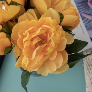 دسته گل مصنوعی DY1-5601 گل صد تومانی تزیین ارزان باغ عروسی