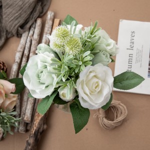 DY1-5651 Δημοφιλής διακόσμηση γάμου με τριαντάφυλλο τεχνητό λουλούδι