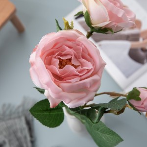 DY1-5717 Trandafir cu flori artificiale Flori și plante decorative realiste