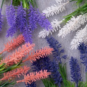 MW02522 Artificial Ruva Bouquet Lavender Wholesale Garden Wedding Decoration