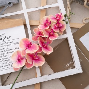 DY1-2731 Decorazione di cerimonia nuziale del giardino di vendita diretta della fabbrica dell'orchidea della farfalla del fiore artificiale