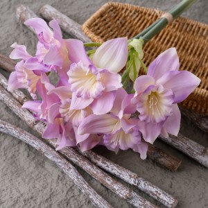 CL77522 Ramo de flores artificiales Narcisos Venda directa de fábrica Flor decorativa