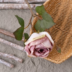 CL77524 कृत्रिम फूल गुलाब गर्म बिकने वाला सजावटी फूल
