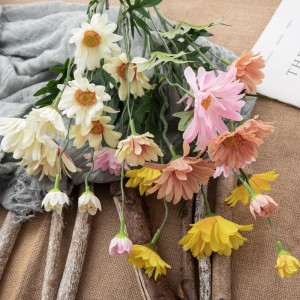 CL51507 Crisantem de flors artificials Decoració de casament d'alta qualitat
