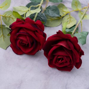 MW03505 Rosa de flores artificiales Centros de mesa de voda de novo deseño