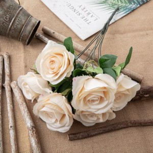 MW07501 Bouquet de fleurs artificielles Rose cadeau populaire pour la saint-valentin