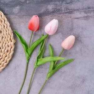 MW08515 Tulipa de flors artificials Decoració de casament de jardí d'alta qualitat