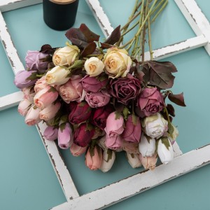 DY1-4350 Rosa de flors artificials Centres de taules de casament d'alta qualitat
