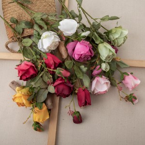 DY1-4527 Decoración de boda de gran venda de rosas de flores artificiales