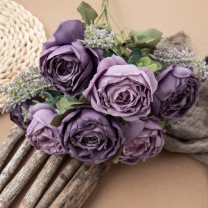 DY1-4539 Buchet de flori artificiale Trandafir Centre de nunta de inalta calitate