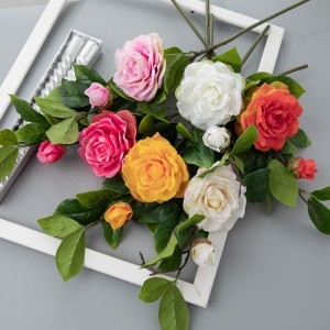 DY1-4623 Dirbtinių gėlių rožių karštai parduodamas vestuvių dekoras
