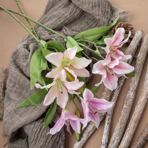 DY1-4667 कृत्रिम फूल लिली लोकप्रिय बगैचा विवाह सजावट
