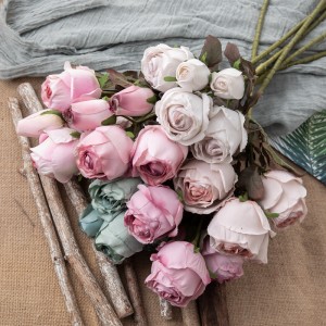 DY1-5520 Bunga Buatan Mawar Jual Panas Dekorasi Pernikahan Taman