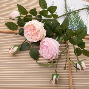 MW59605 Artificial Flower Rose Wholesale dekorative blommen en planten