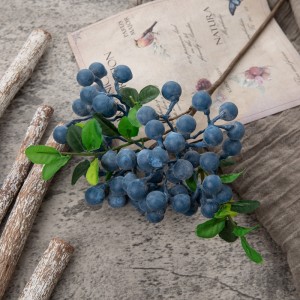 CL61505 Fjura Artifiċjali Berry Berries tal-Milied Disinn Ġdid Fjuri u Pjanti Dekorattivi