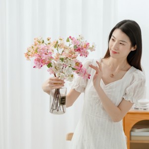 MW24831 Kwaliteit takken kersenbloesem kunstbloem tianjin voor thuiskantoor buitendecoratie