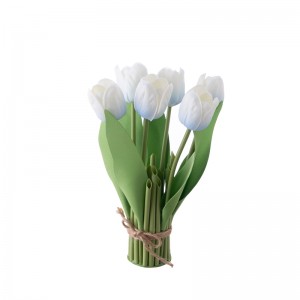 MW54506 Mākslīgo ziedu pušķis Tulpju Augstas kvalitātes kāzu centrālie elementi