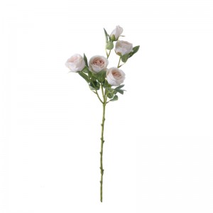 CL03507 Изкуствени цветя Чаена роза Гореща продажба Сватбена декорация Градинска сватбена декорация