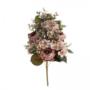 CL04503 Buket umjetnog cvijeća Božur Popularno prodavani vjenčani ukras