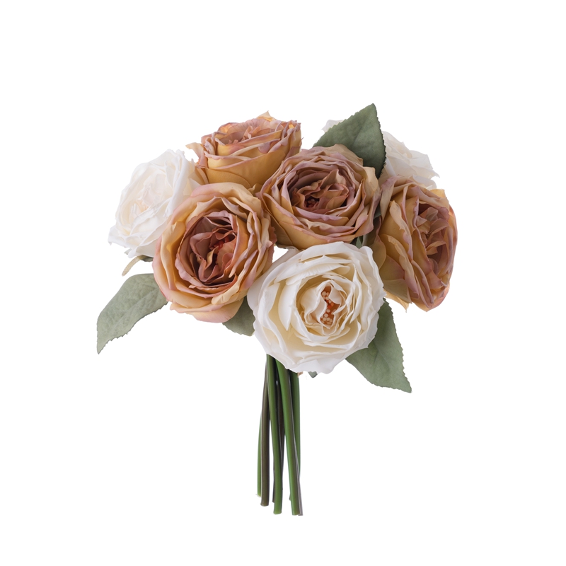 MW43501 Bouquet Flower Artificial Rose Cheap Party Decoration