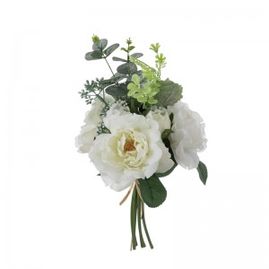 DY1-3231 Ram de flors artificials Rosa Flor decorativa de nou disseny