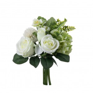 DY1-3258 Bouquet di fiori artificiali Hydrangea Fiori di seta realistici