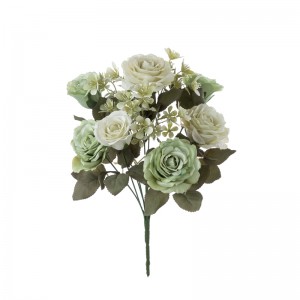 DY1-4576 Artificial Flower Bouquet Rose Hot Selling Silk Flowers