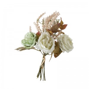 DY1-4577 مصنوعی پھولوں کا گلدستہ پیونی تھوک شادی کی سجاوٹ