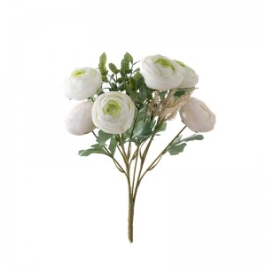 DY1-4581 Artificialis Flos Bouquet Ranunculus