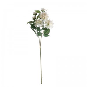 DY1-5380 Sztuczny kwiat Dalia Gorący sprzedawanie Kwiatowe tło ścienne