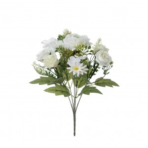 MW55716 Bouquet di fiori artificiali Rose Fiori di seta economici