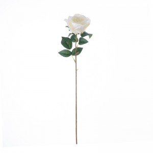 MW55735 Trandafir cu flori artificiale de vânzare fierbinte pentru decorare nuntă de grădină