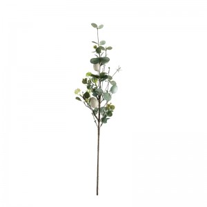 CL54512 Kunstbloem Plant Eucalyptus Realistische bloemmuurachtergrond