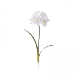 CL77526 פרחים מלאכותיים נרקיסים פופולריים לעיצוב חתונה בגינה