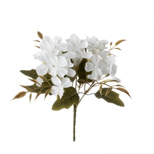 MW66825Mākslīgo ziedu pušķisHortenzijaAugstas kvalitātes Dekoratīvs zieds