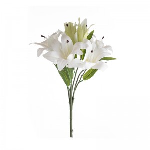 DY1-4730 זר פרחים מלאכותי שושן עיצוב חדש למסיבה קישוט